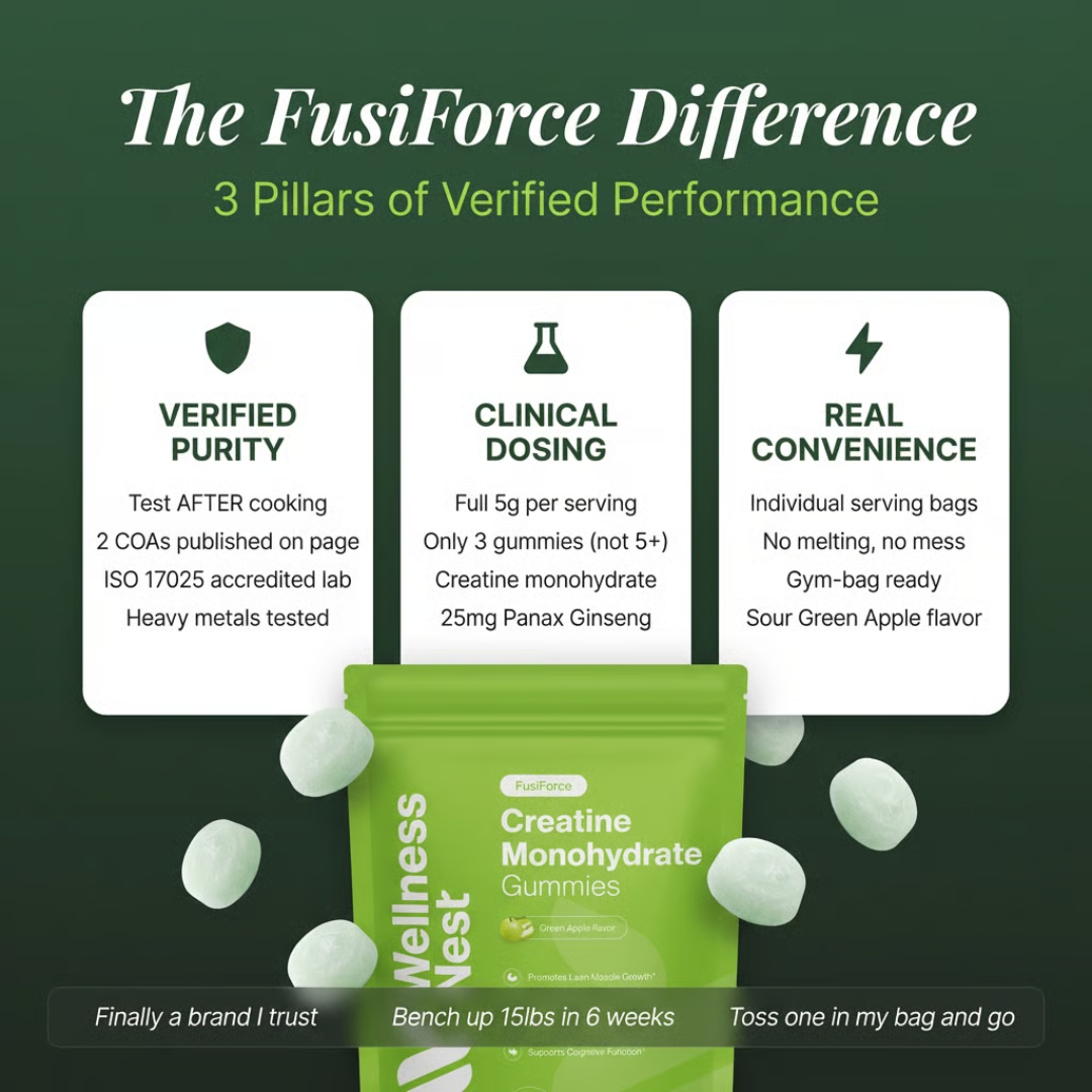 FusiForce - Creatine Monohydrate Gummies