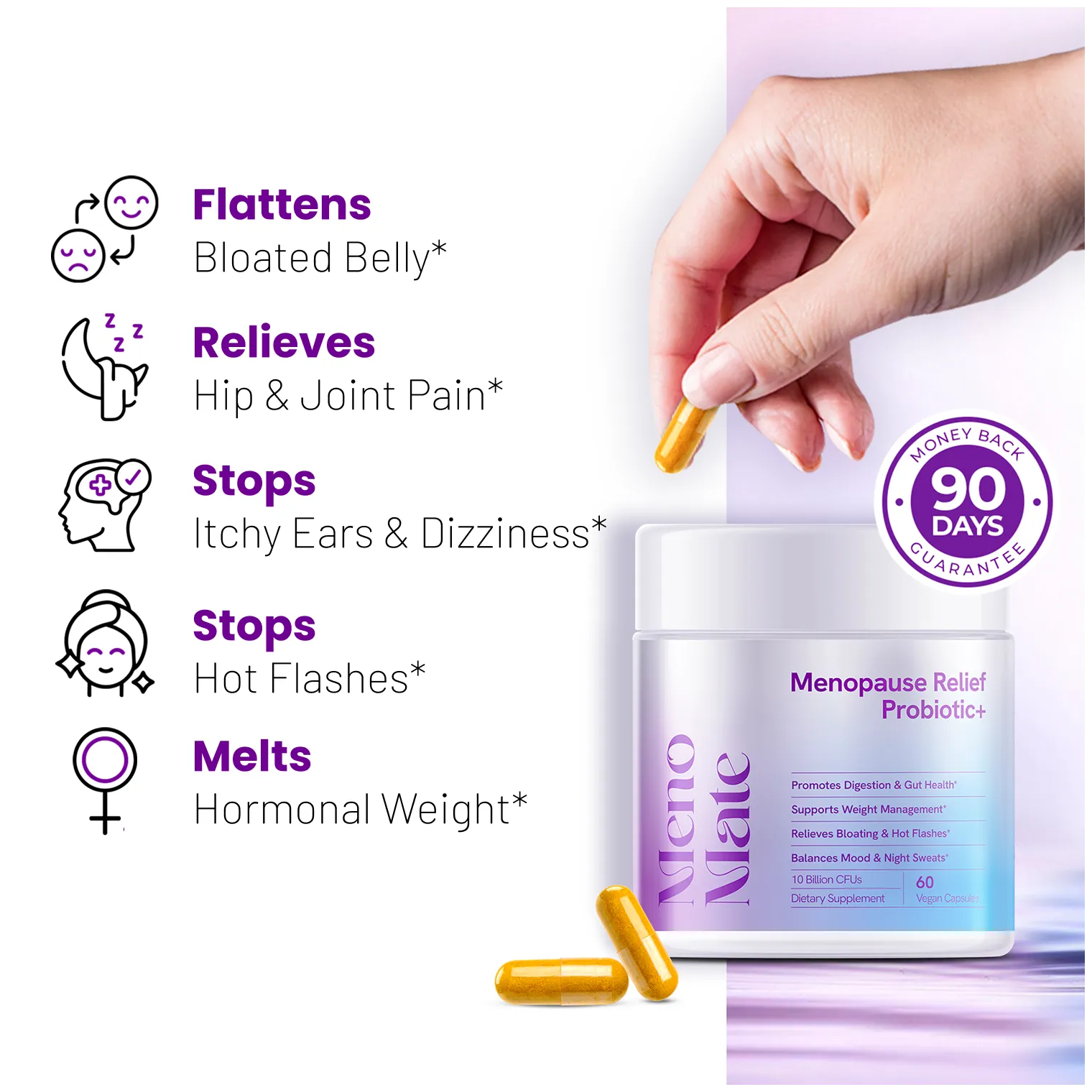 MenoMate -  Probiotics & Herbal Blend