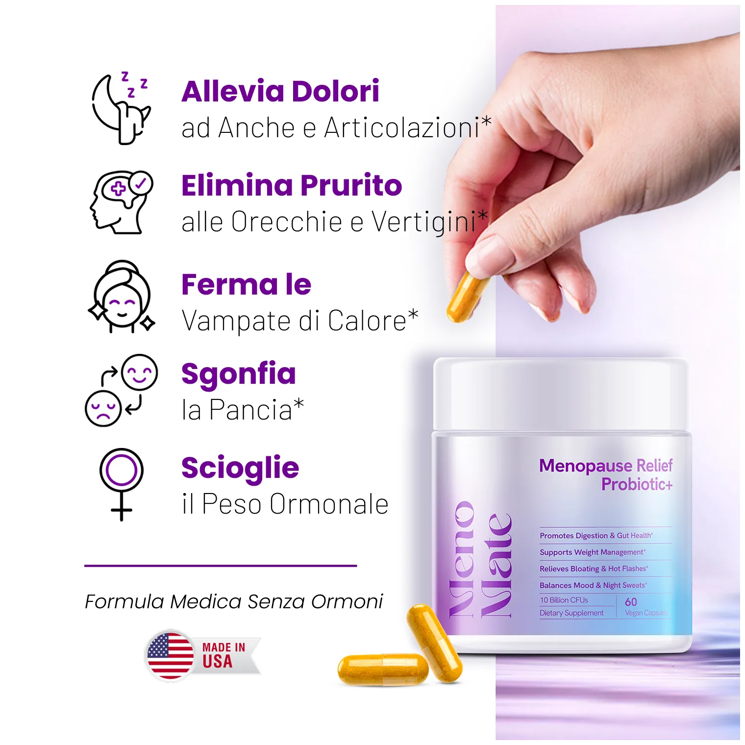 MenoMate - La solution ultime pour la ménopause 