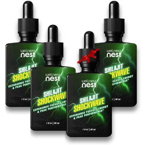 Shilajit Shockwave Pack 3 Get 1 Free