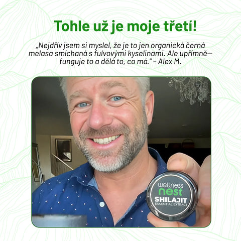 Himálajský Shilajit Extrakt