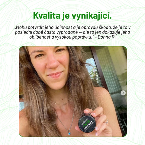 Himálajský Shilajit Extrakt