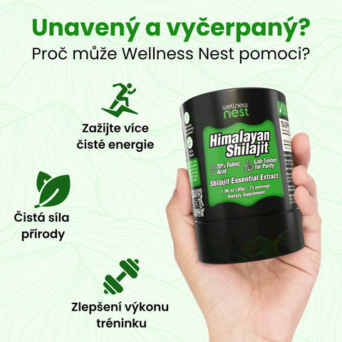 Himálajský Shilajit Extrakt