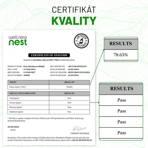 Himálajský Shilajit Extrakt