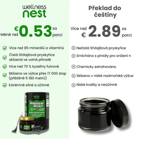 Himálajský Shilajit Extrakt