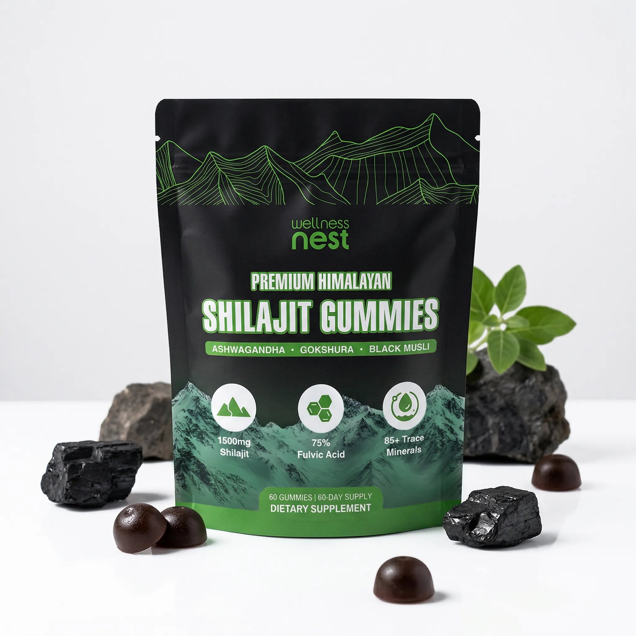 Premium Himalayan Shilajit Gummies