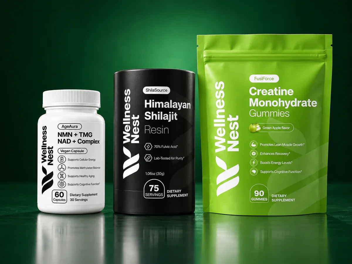 The three Wellness Nest packs