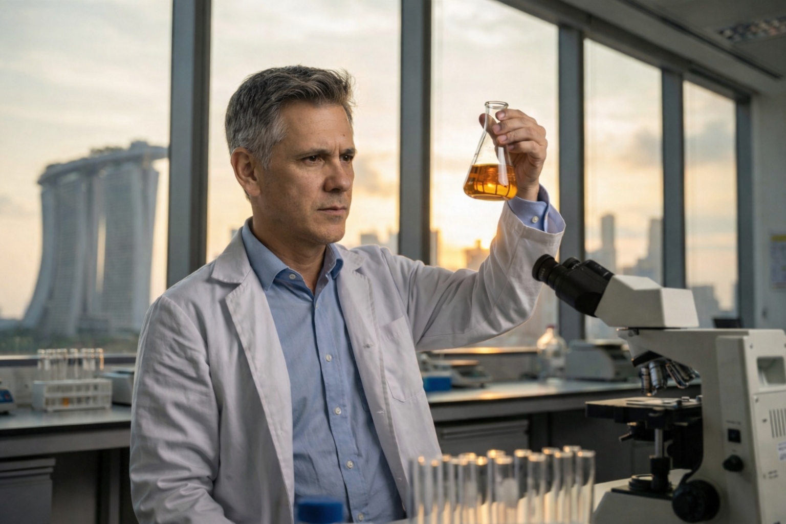 Singapore biotech lab